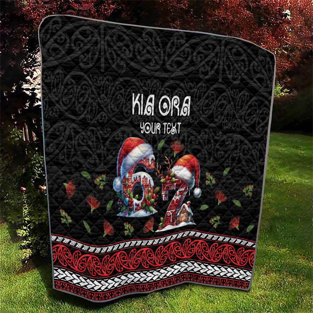 Aotearoa Six Seven Personalized Quilt New Zealand Funny Christmas - Aussie Hoodie