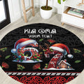 Aotearoa Six Seven Personalized Round Carpet New Zealand Funny Christmas - Aussie Hoodie