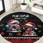 Aotearoa Six Seven Personalized Round Carpet New Zealand Funny Christmas - Aussie Hoodie