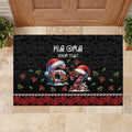 Aotearoa Six Seven Personalized Rubber Doormat New Zealand Funny Christmas - Aussie Hoodie