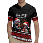 Aotearoa Six Seven Personalized Rugby Jersey New Zealand Funny Christmas - Aussie Hoodie