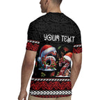 Aotearoa Six Seven Personalized Rugby Jersey New Zealand Funny Christmas - Aussie Hoodie