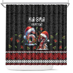 Aotearoa Six Seven Personalized Shower Curtain New Zealand Funny Christmas - Aussie Hoodie
