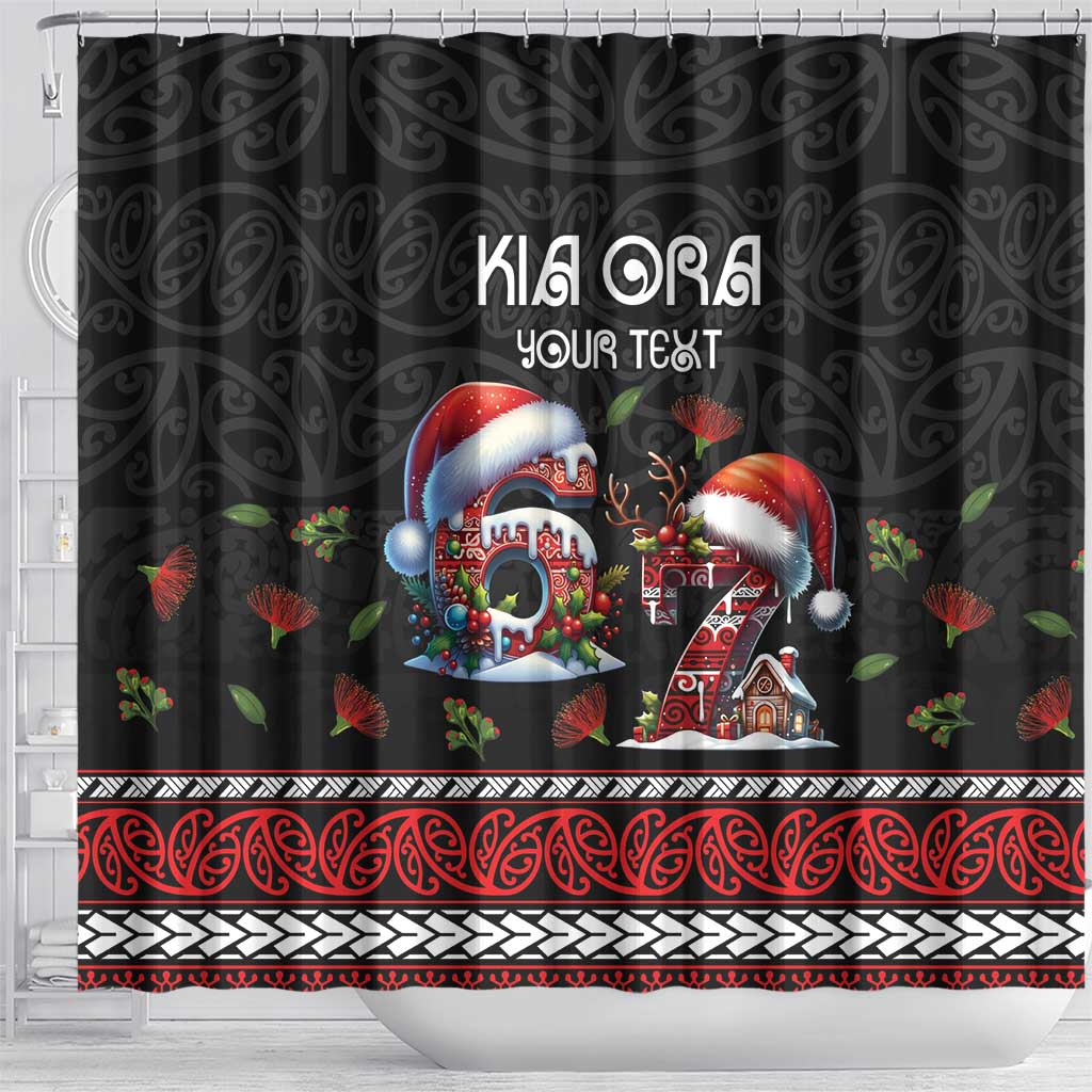 Aotearoa Six Seven Personalized Shower Curtain New Zealand Funny Christmas - Aussie Hoodie