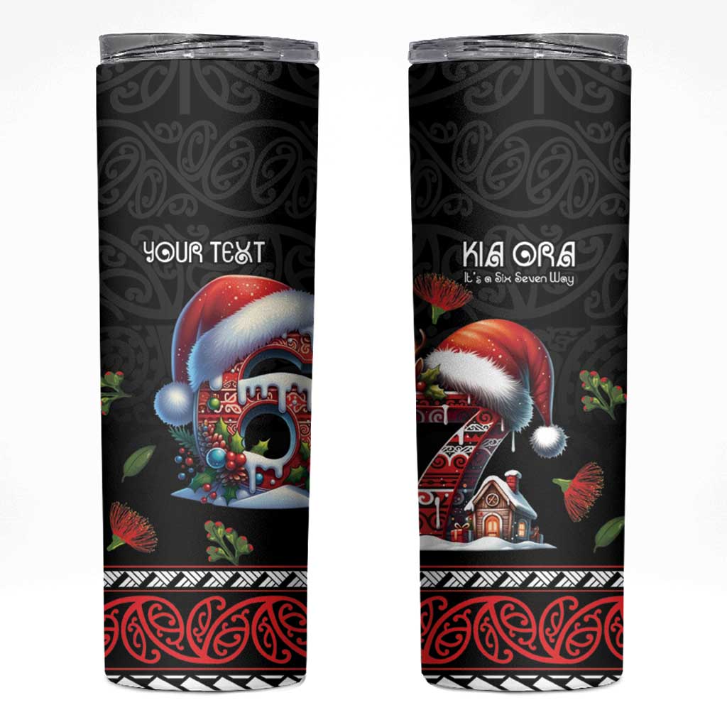 Aotearoa Six Seven Personalized Skinny Tumbler New Zealand Funny Christmas - Aussie Hoodie