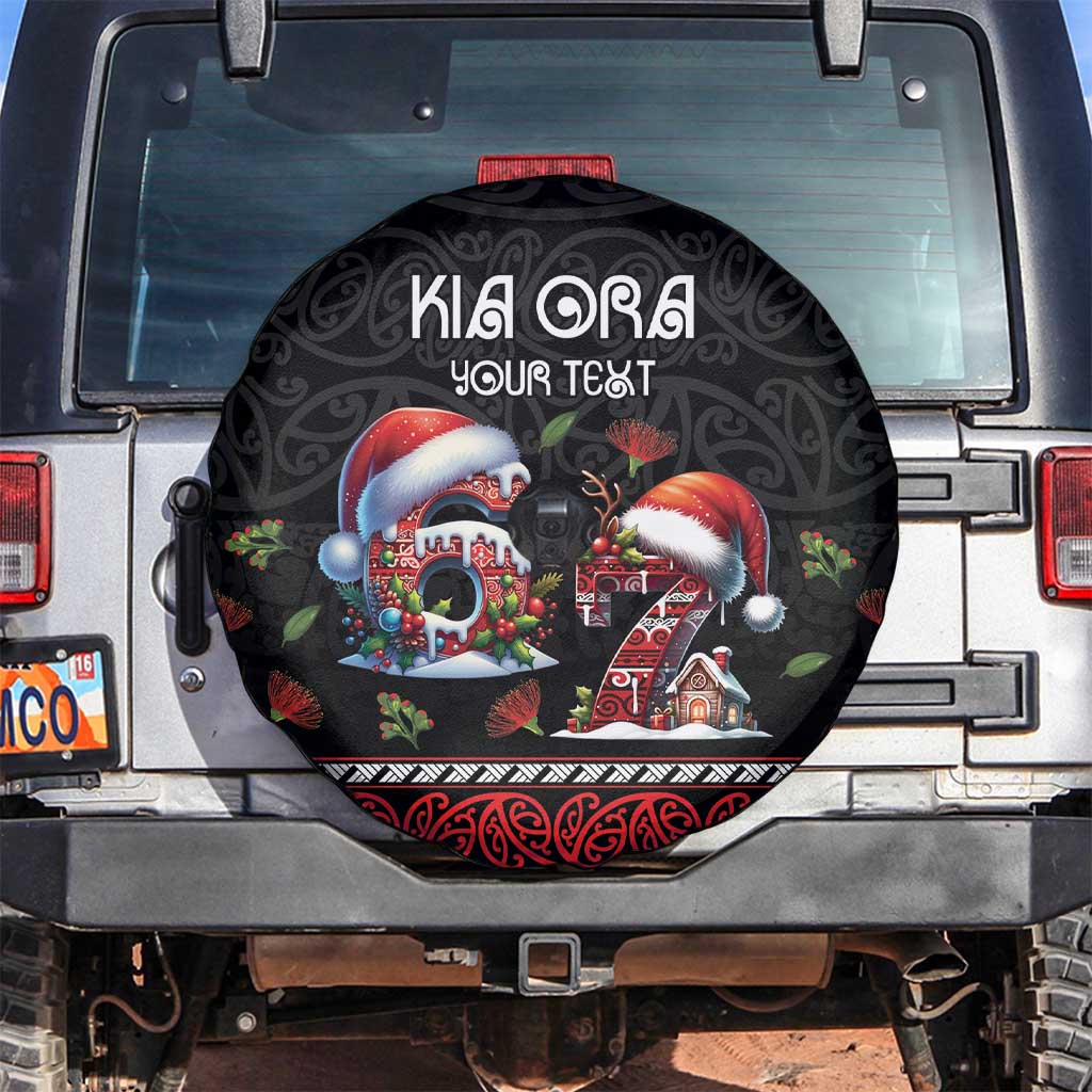 Aotearoa Six Seven Personalized Spare Tire Cover New Zealand Funny Christmas - Aussie Hoodie