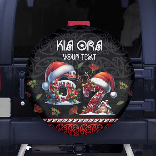 Aotearoa Six Seven Personalized Spare Tire Cover New Zealand Funny Christmas - Aussie Hoodie