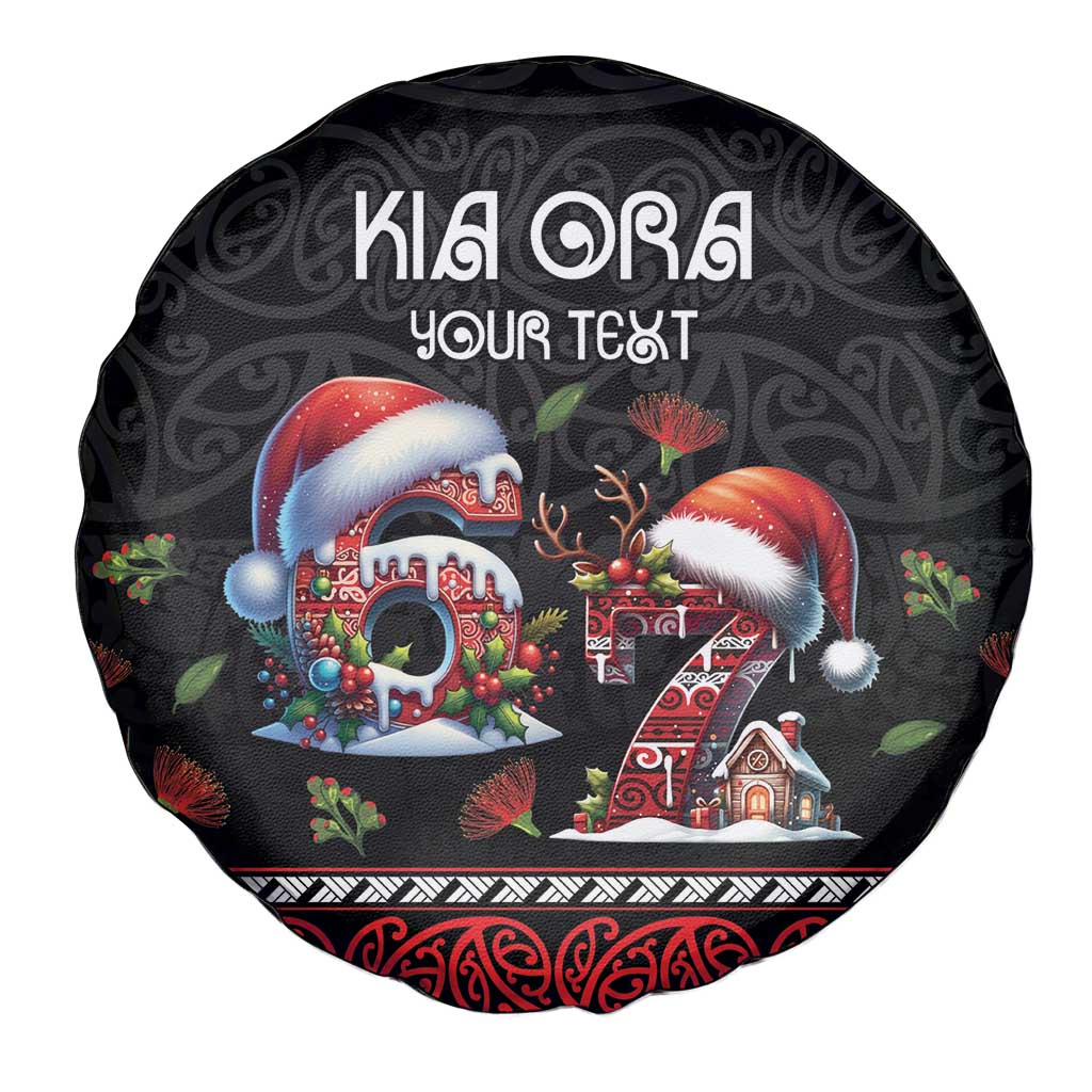 Aotearoa Six Seven Personalized Spare Tire Cover New Zealand Funny Christmas - Aussie Hoodie