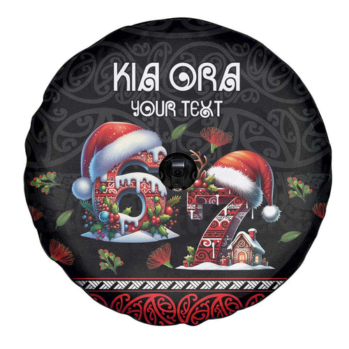 Aotearoa Six Seven Personalized Spare Tire Cover New Zealand Funny Christmas - Aussie Hoodie