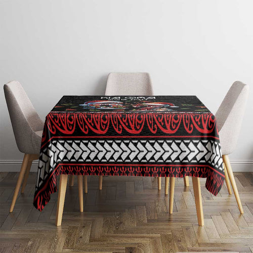 Aotearoa Six Seven Personalized Tablecloth New Zealand Funny Christmas - Aussie Hoodie