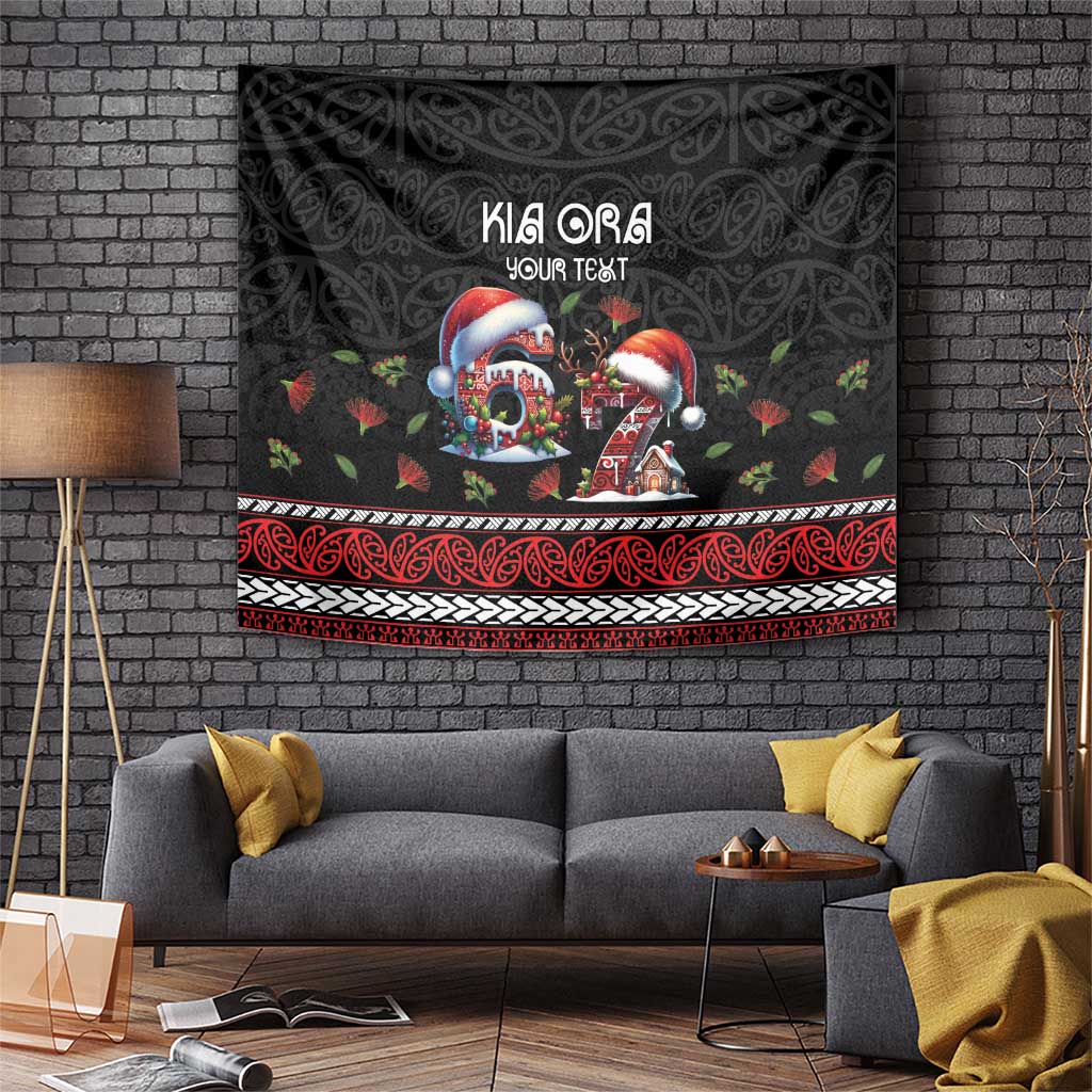 Aotearoa Six Seven Personalized Tapestry New Zealand Funny Christmas - Aussie Hoodie