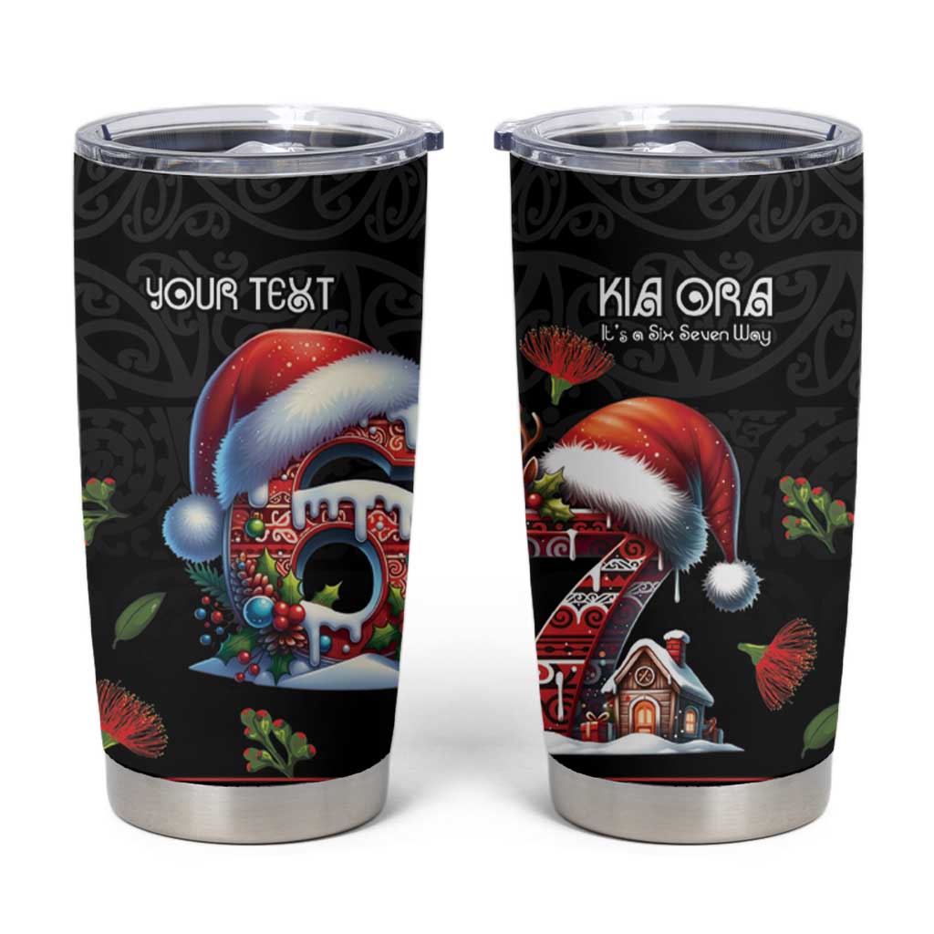 Aotearoa Six Seven Personalized Tumbler Cup New Zealand Funny Christmas - Aussie Hoodie