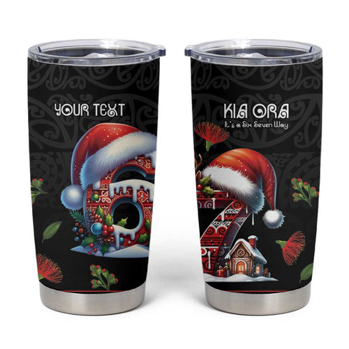 Aotearoa Six Seven Personalized Tumbler Cup New Zealand Funny Christmas - Aussie Hoodie