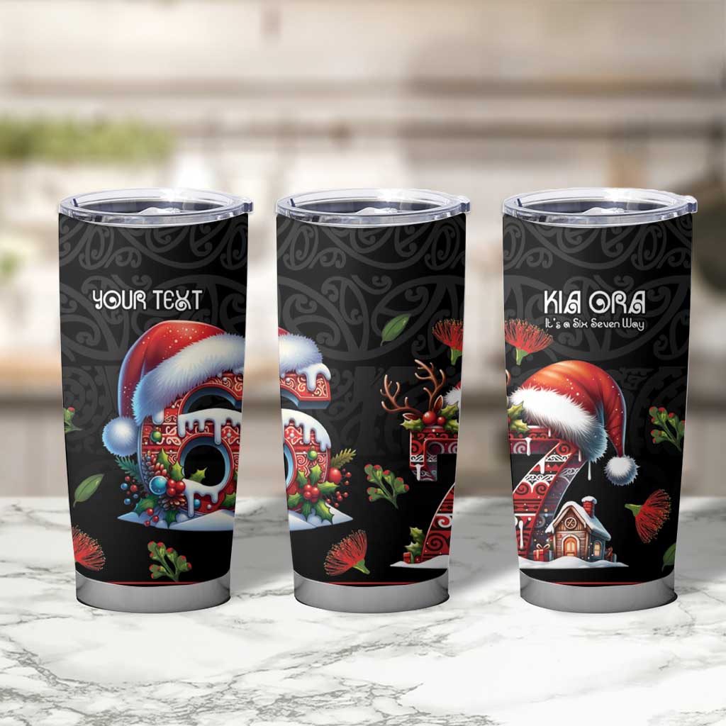 Aotearoa Six Seven Personalized Tumbler Cup New Zealand Funny Christmas - Aussie Hoodie