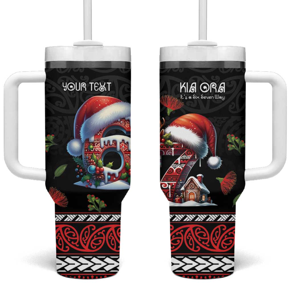Aotearoa Six Seven Personalized Tumbler With Handle New Zealand Funny Christmas - Aussie Hoodie