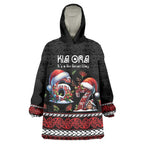 Aotearoa Six Seven Personalized Wearable Blanket Hoodie New Zealand Funny Christmas - Aussie Hoodie