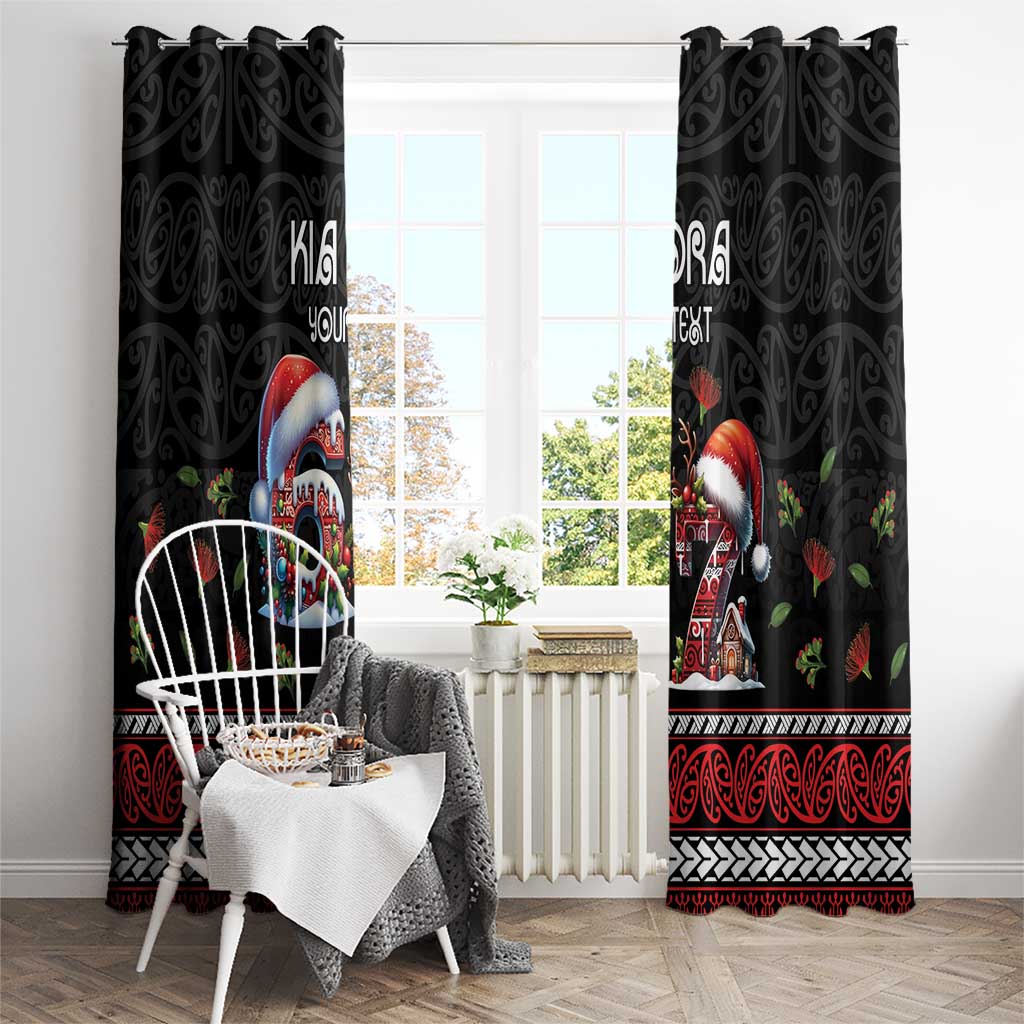 Aotearoa Six Seven Personalized Window Curtain New Zealand Funny Christmas - Aussie Hoodie