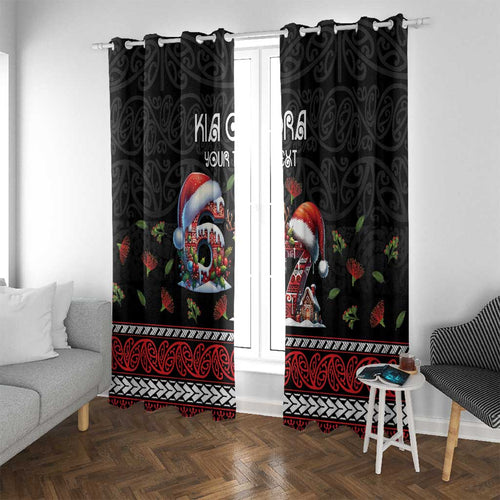 Aotearoa Six Seven Personalized Window Curtain New Zealand Funny Christmas - Aussie Hoodie
