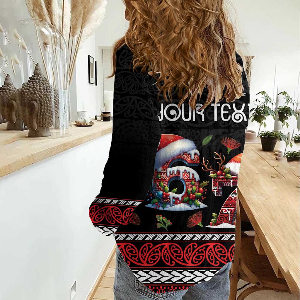 Aotearoa Six Seven Personalized Women Casual Shirt New Zealand Funny Christmas - Aussie Hoodie