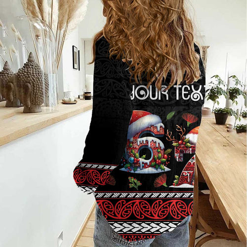 Aotearoa Six Seven Personalized Women Casual Shirt New Zealand Funny Christmas - Aussie Hoodie