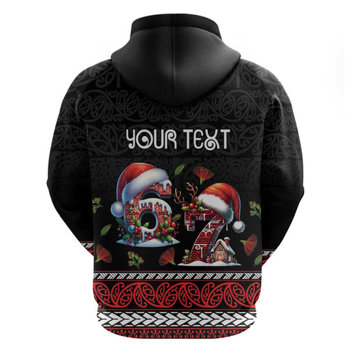 Aotearoa Six Seven Personalized Zip Hoodie New Zealand Funny Christmas - Aussie Hoodie