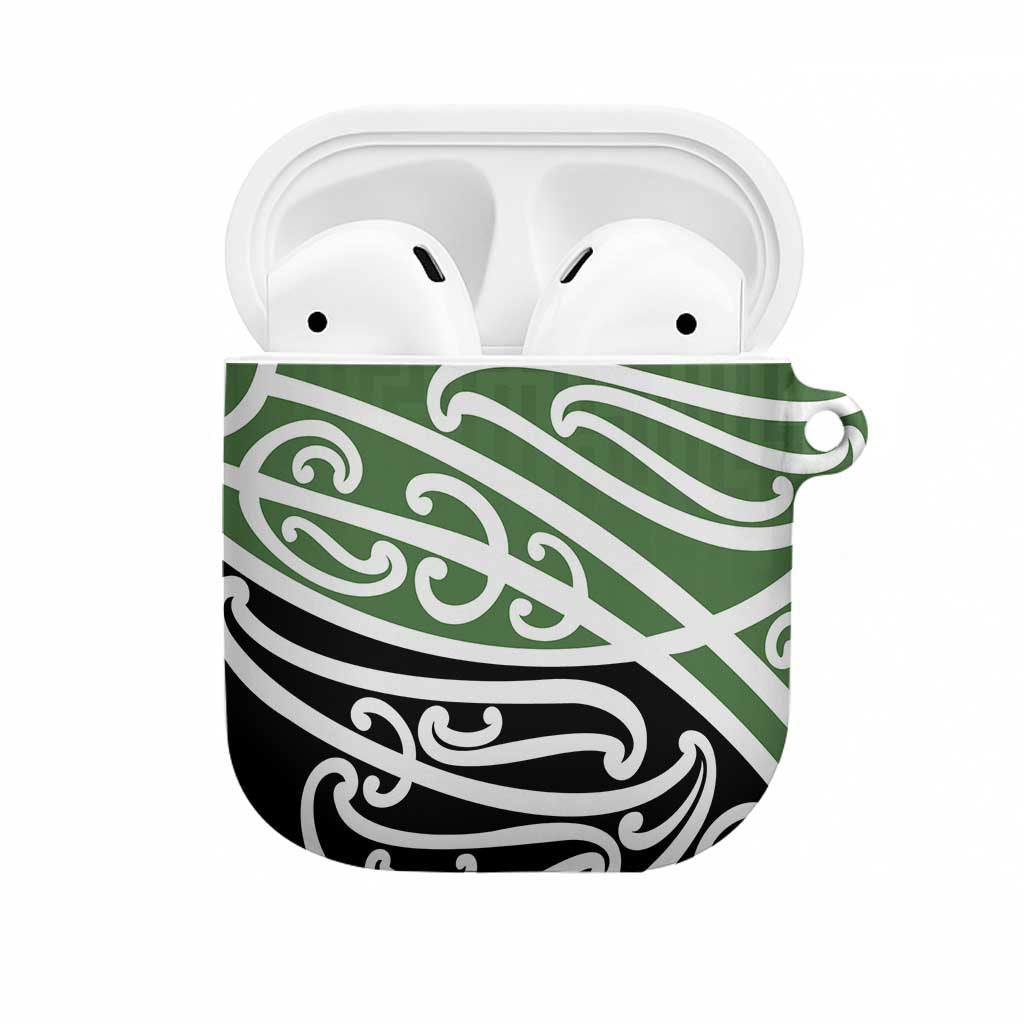 Green Fern New Zealand Kowhai Ngutukak AirPods Case - Aussie Hoodie