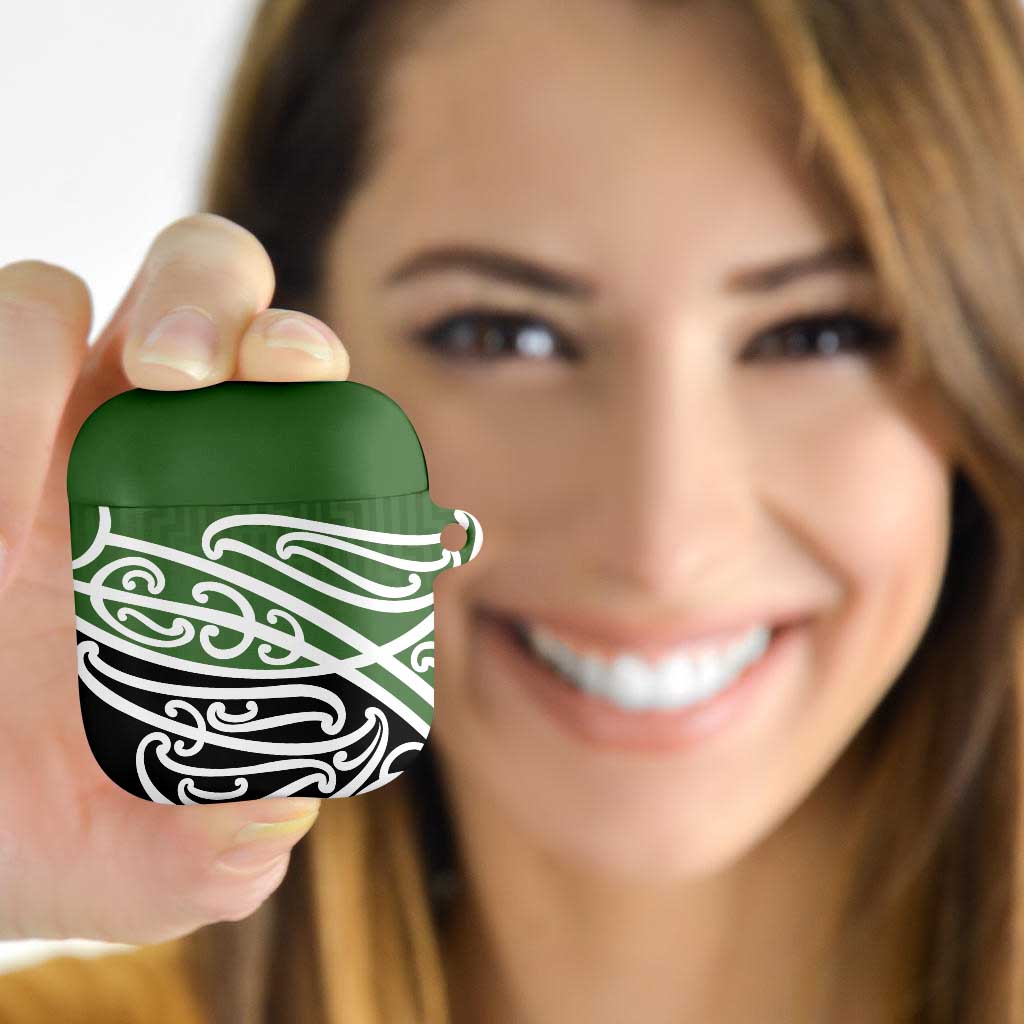Green Fern New Zealand Kowhai Ngutukak AirPods Case - Aussie Hoodie