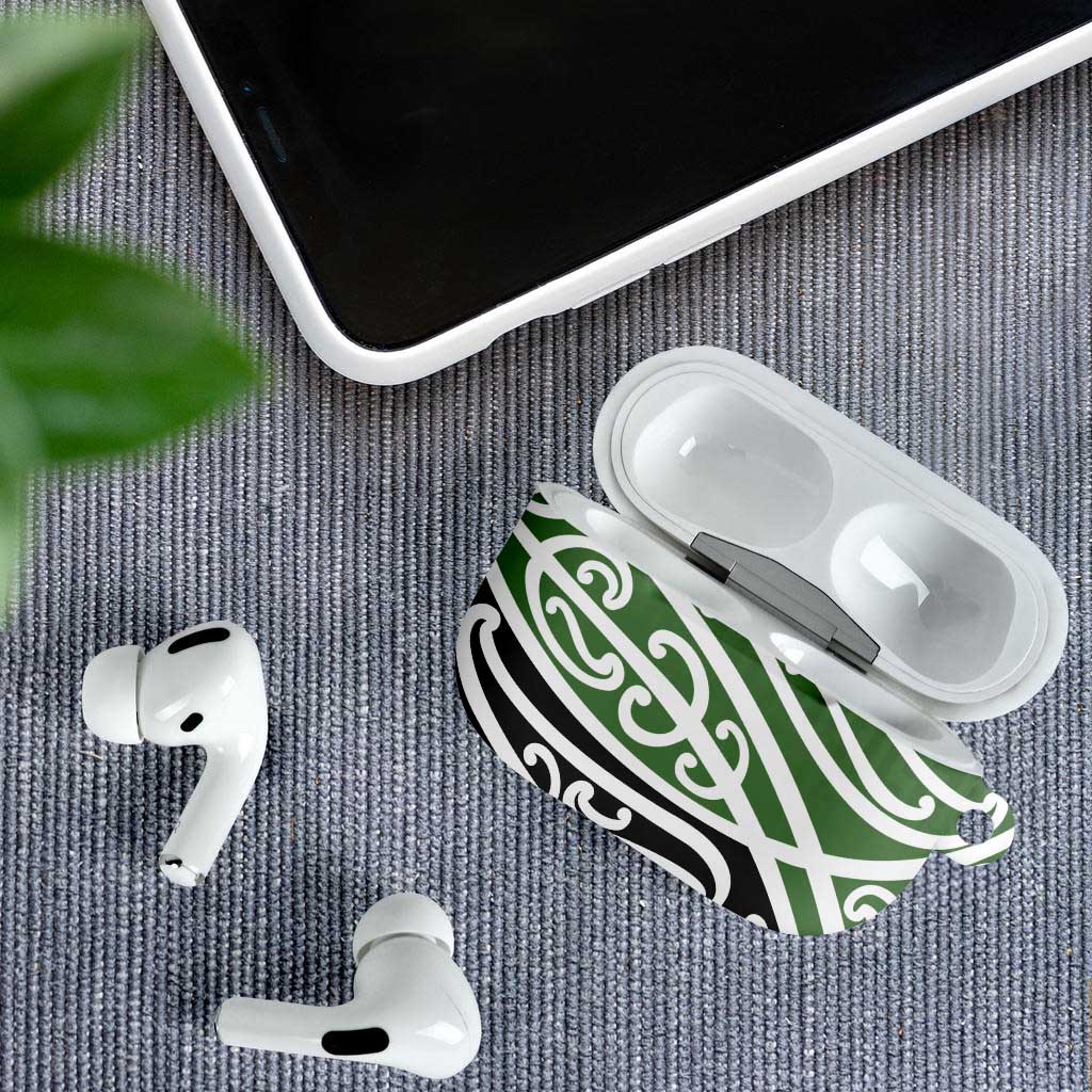 Green Fern New Zealand Kowhai Ngutukak AirPods Case - Aussie Hoodie