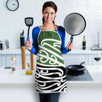 Green Fern New Zealand Kowhai Ngutukak Apron - Aussie Hoodie