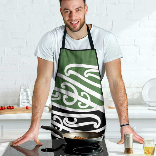 Green Fern New Zealand Kowhai Ngutukak Apron - Aussie Hoodie