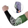 Green Fern New Zealand Kowhai Ngutukak Arm Sleeves - Aussie Hoodie