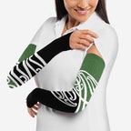 Green Fern New Zealand Kowhai Ngutukak Arm Sleeves - Aussie Hoodie