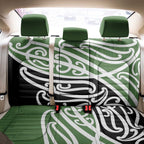 Green Fern New Zealand Kowhai Ngutukak Back Car Seat Cover - Aussie Hoodie