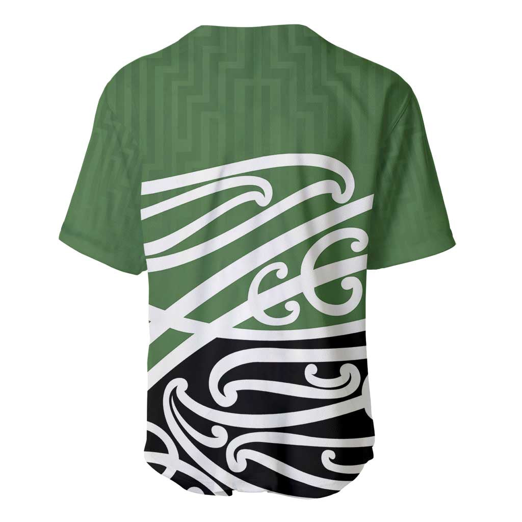 Green Fern New Zealand Kowhai Ngutukak Baseball Jersey - Aussie Hoodie