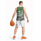 Green Fern New Zealand Kowhai Ngutukak Basketball Jersey - Aussie Hoodie