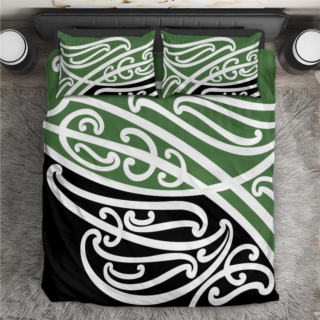 Green Fern New Zealand Kowhai Ngutukak Bedding Set - Aussie Hoodie