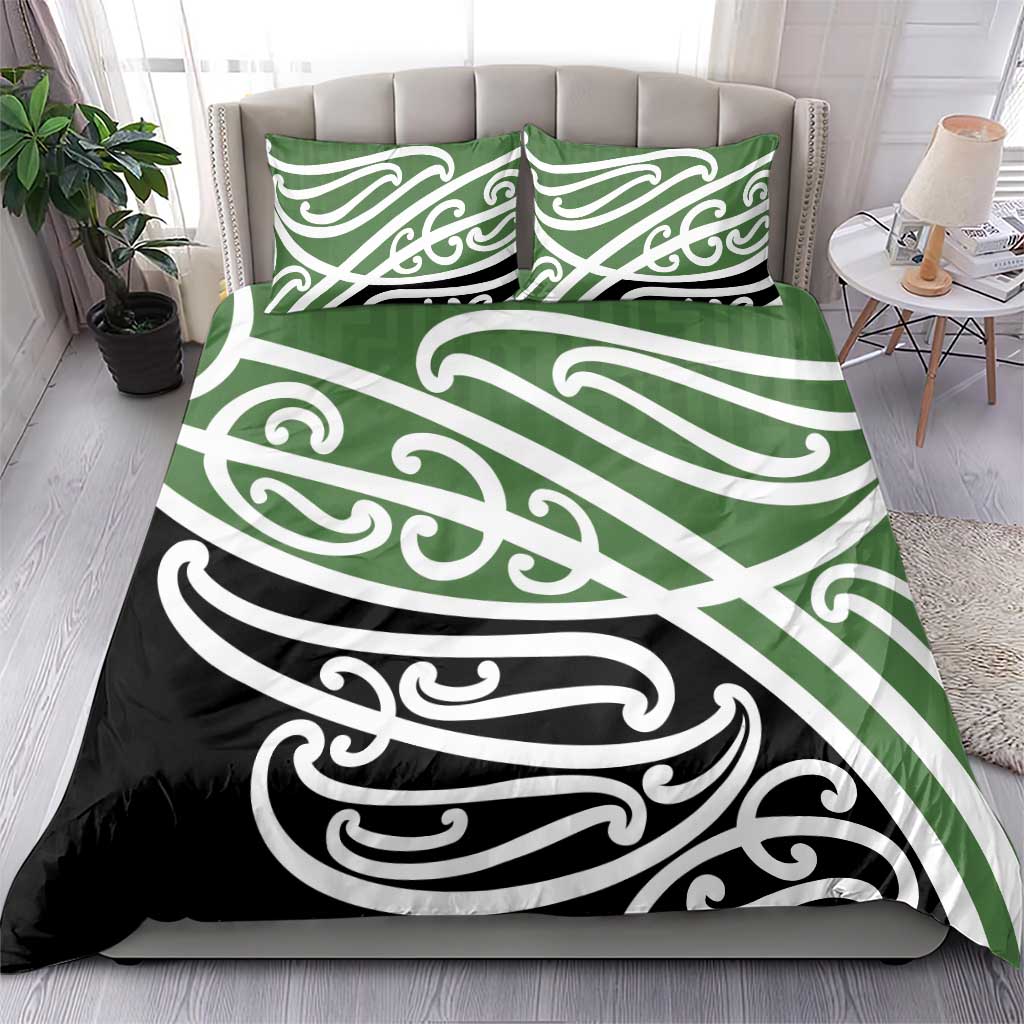 Green Fern New Zealand Kowhai Ngutukak Bedding Set - Aussie Hoodie