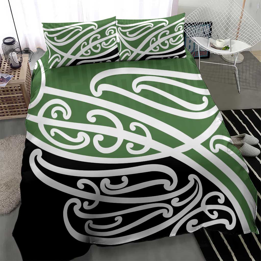 Green Fern New Zealand Kowhai Ngutukak Bedding Set - Aussie Hoodie