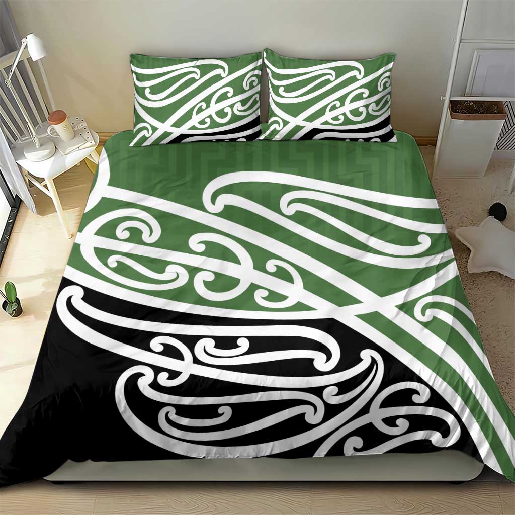Green Fern New Zealand Kowhai Ngutukak Bedding Set - Aussie Hoodie