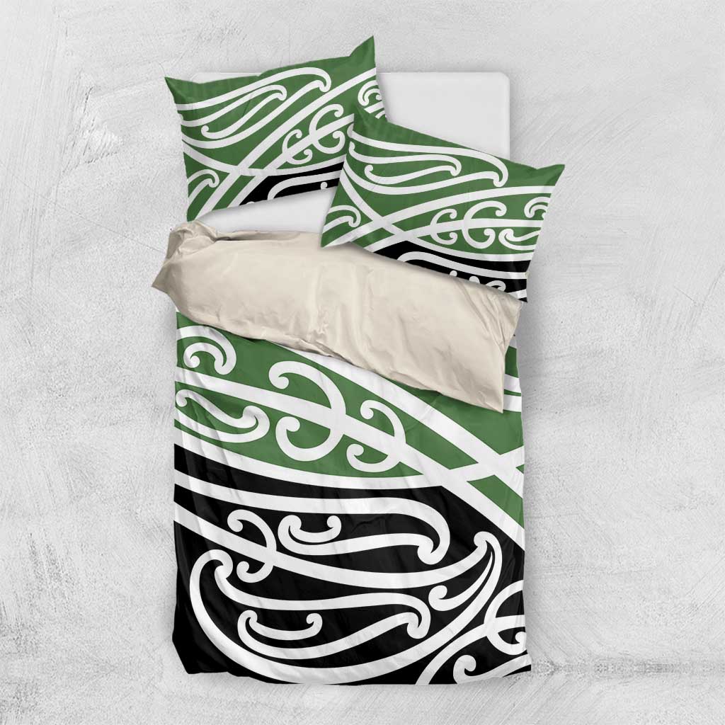 Green Fern New Zealand Kowhai Ngutukak Bedding Set - Aussie Hoodie
