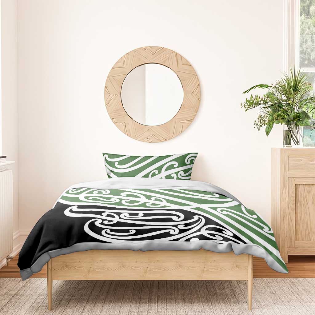 Green Fern New Zealand Kowhai Ngutukak Bedding Set - Aussie Hoodie