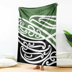 Green Fern New Zealand Kowhai Ngutukak Blanket - Aussie Hoodie