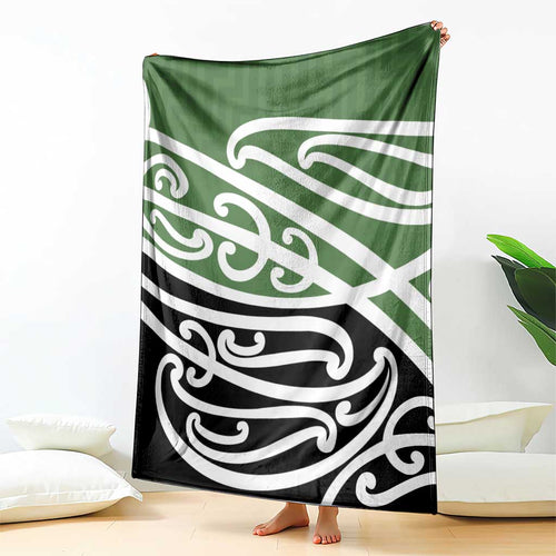 Green Fern New Zealand Kowhai Ngutukak Blanket - Aussie Hoodie