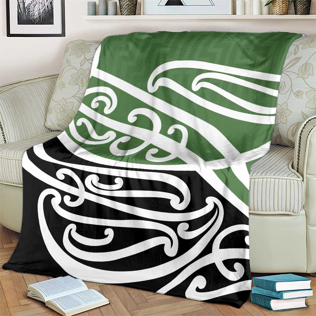 Green Fern New Zealand Kowhai Ngutukak Blanket - Aussie Hoodie