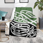 Green Fern New Zealand Kowhai Ngutukak Blanket - Aussie Hoodie