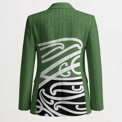 Green Fern New Zealand Kowhai Ngutukak Blazer - Aussie Hoodie