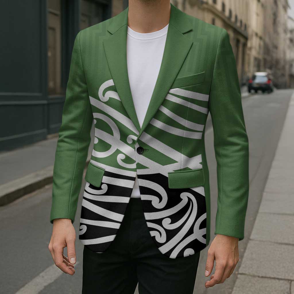 Green Fern New Zealand Kowhai Ngutukak Blazer - Aussie Hoodie