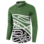 Green Fern New Zealand Kowhai Ngutukak Button Sweatshirt - Aussie Hoodie
