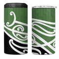 Green Fern New Zealand Kowhai Ngutukak 4 in 1 Can Cooler Tumbler - Aussie Hoodie