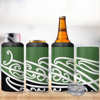 Green Fern New Zealand Kowhai Ngutukak 4 in 1 Can Cooler Tumbler - Aussie Hoodie